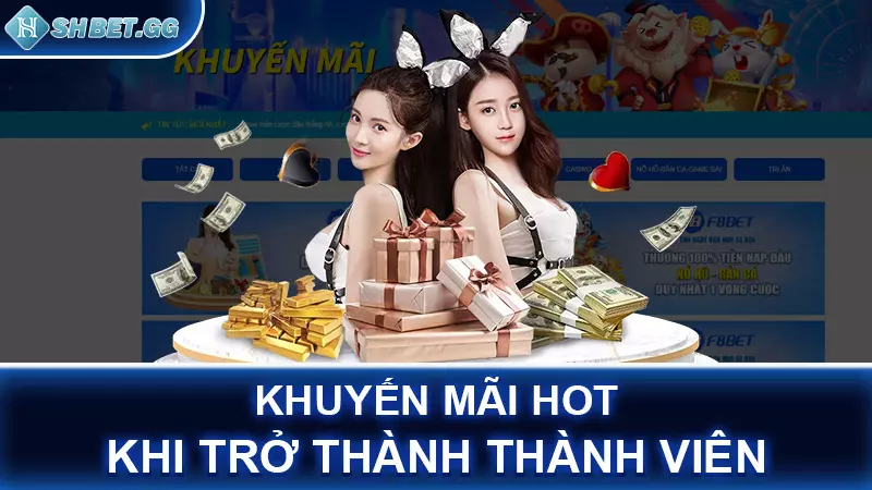 Nhà cái F8BET - Thiên đường thứ thiệt cho dân chơi cá cược 6 Khuyến mãi hot khi trở thành thành viên